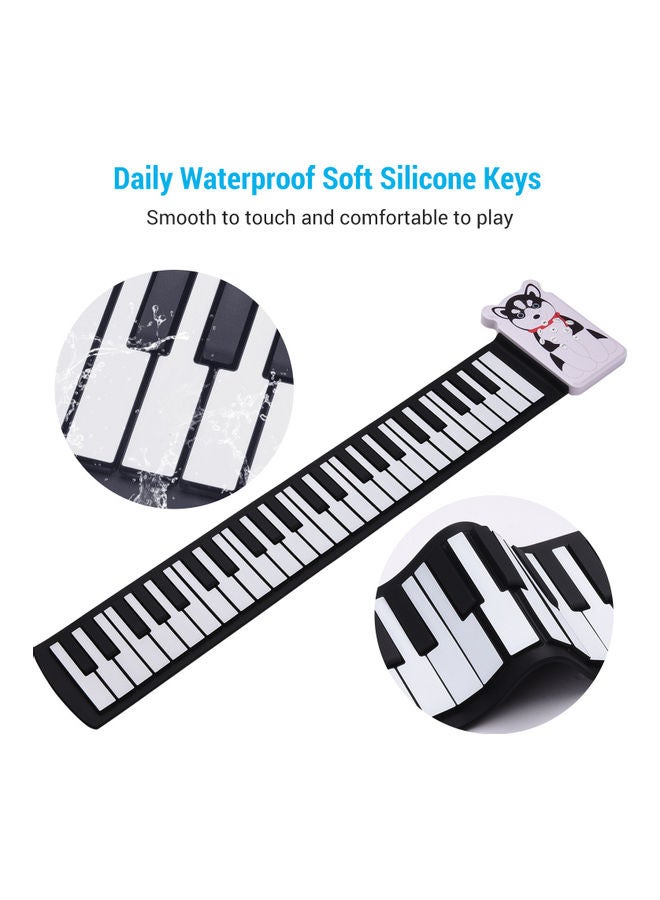 Generic Puppy Pattern 49-key Roll-up Electronic Piano  - Image 2