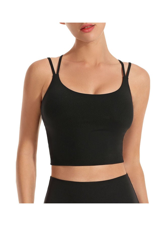 حمالة صدر رياضية للنساء. أسود - Image 2