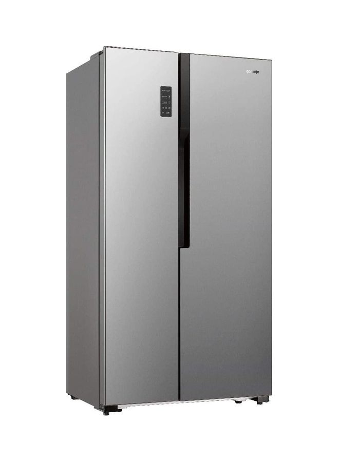 جورنجي ثلاجة قائمة ببابين متجاورين سعة 566 لترا 240 W NRS9182MXUK فضي - Image 2