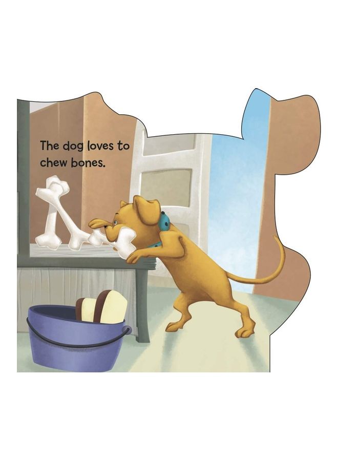 Early Learning Cut Out Book Dog Board Book English by Om Books Editorial Team  - Image 3