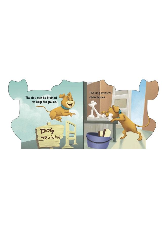 Early Learning Cut Out Book Dog Board Book English by Om Books Editorial Team  - Image 4