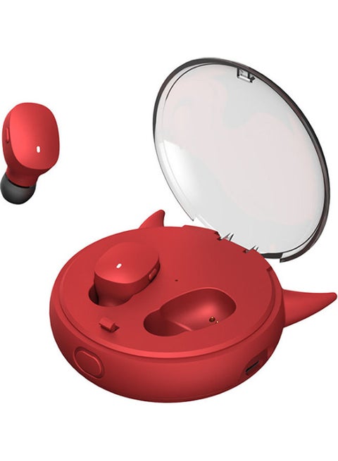 12 TWS Wireless Bluetooth Headset Red