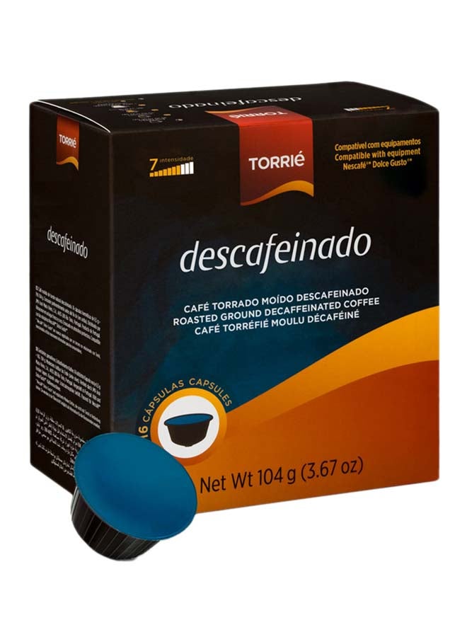 TORRIE - Decaf Coffee Capsules Compatible With Dolce Gusto Espresso 6.5grams - Image 1