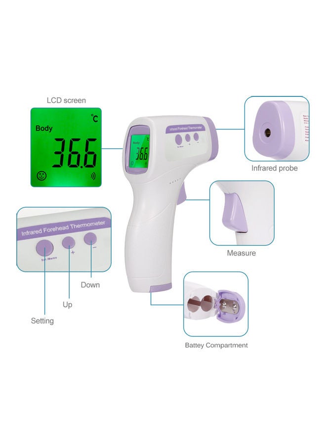 Digital Infrared Forehead Non-Contact IR Infrared Thermometer - Image 2