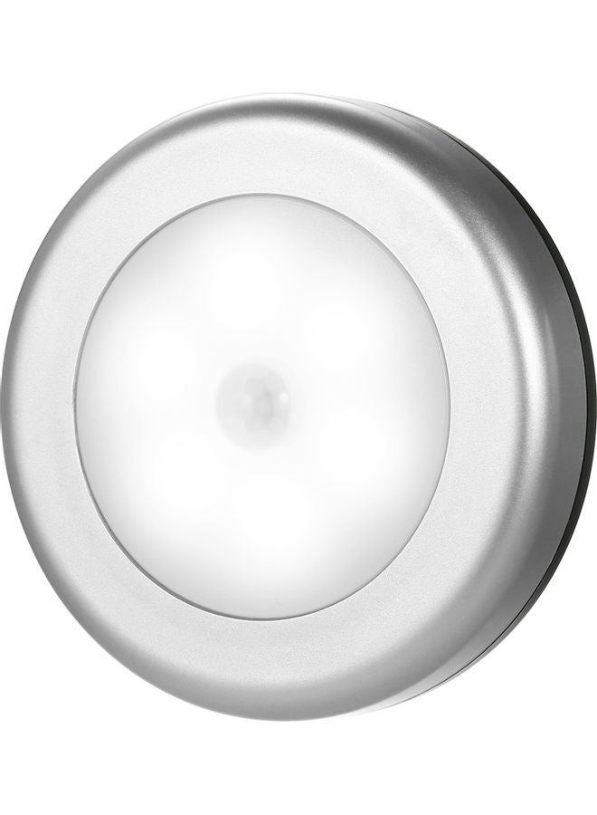 Generic - Pack Of 6 Ultra-Bright Magnetic Motion Sensor LED Light Silver - Image 1