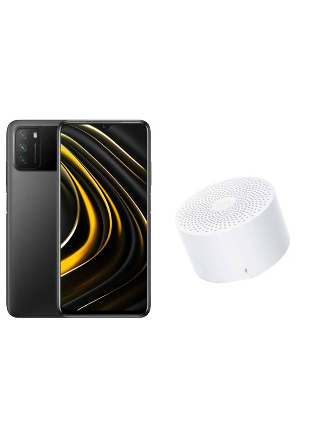 Xiaomi - Poco M3 Dual SIM Power Black 4GB RAM 128GB 4G LTE With Mi Compact Bluetooth Speaker 2 - Image 1