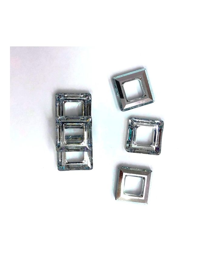 6piece- Square shaped glass crystal  - Image 2