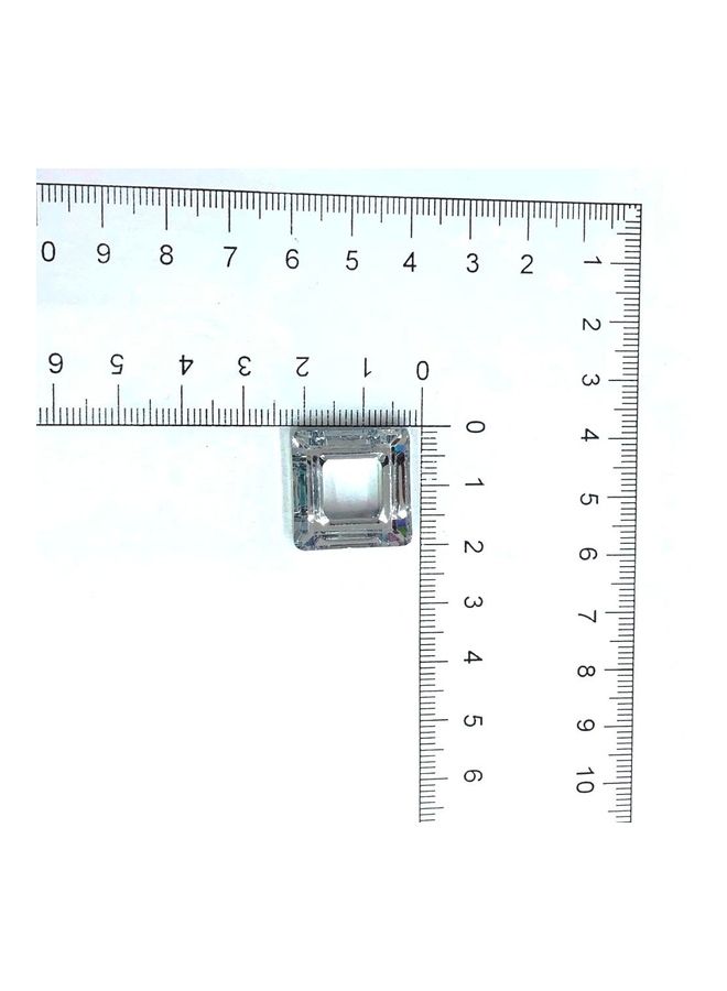 6piece- Square shaped glass crystal  - Image 3