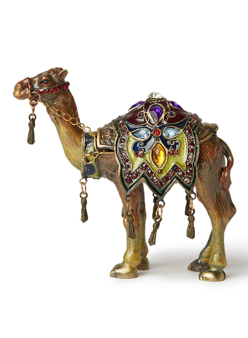 Al Jaber Gold Plated Attractive Jewelry Box Multicolour - Image 1