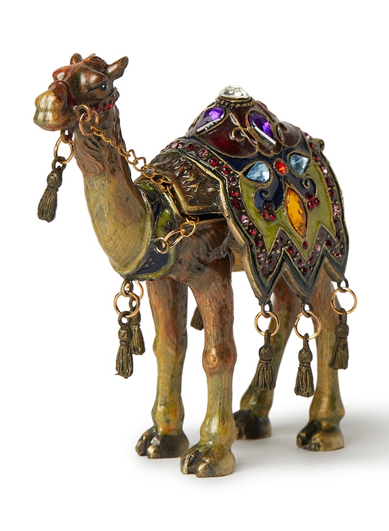 Al Jaber Gold Plated Attractive Jewelry Box Multicolour - Image 2