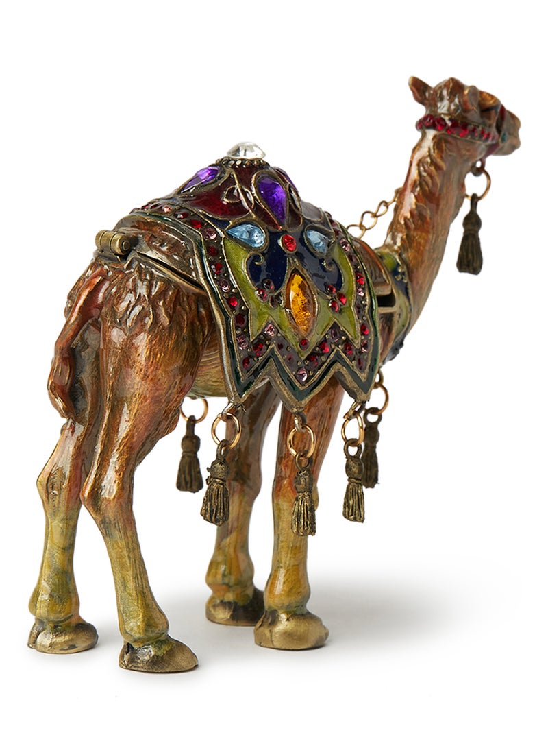 Al Jaber Gold Plated Attractive Jewelry Box Multicolour - Image 3