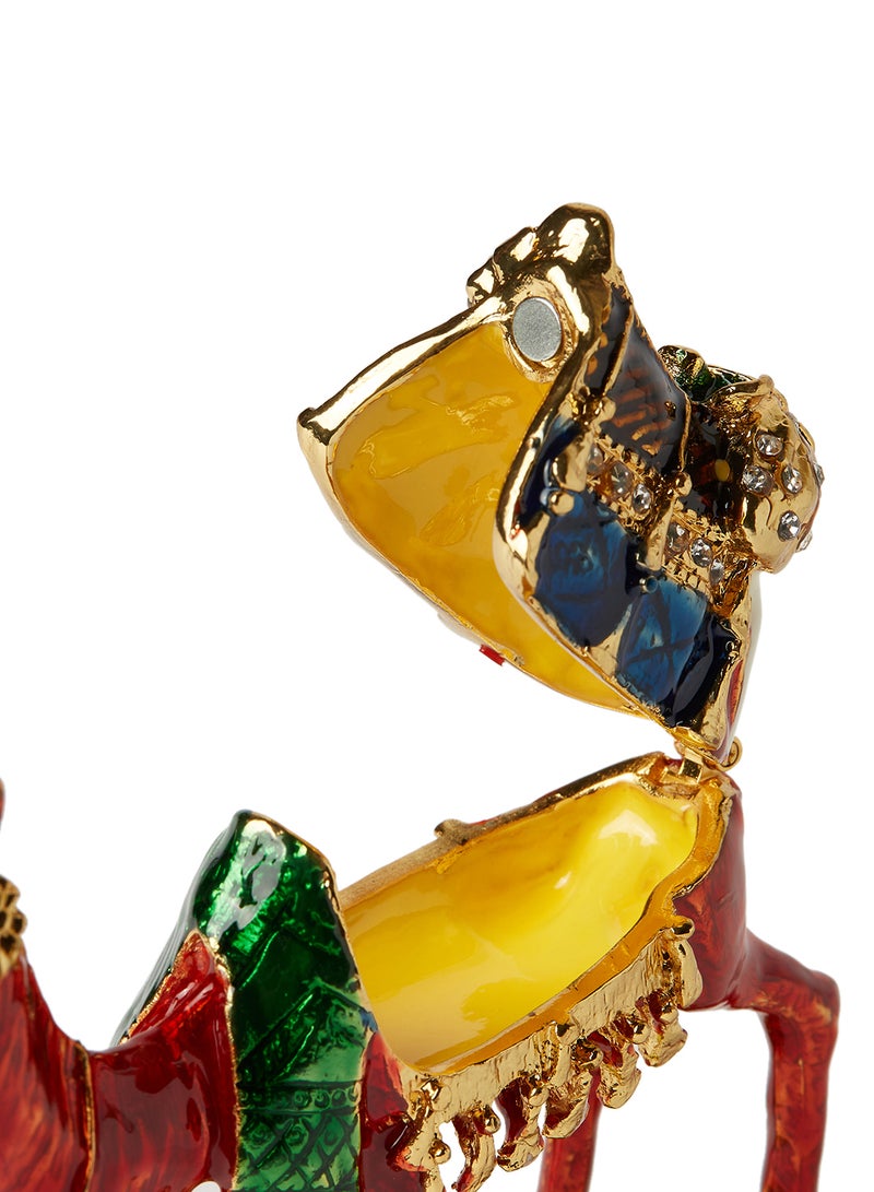 Al Jaber - Decorative Gold Plated Camel Figurine Multicolour - Image 1