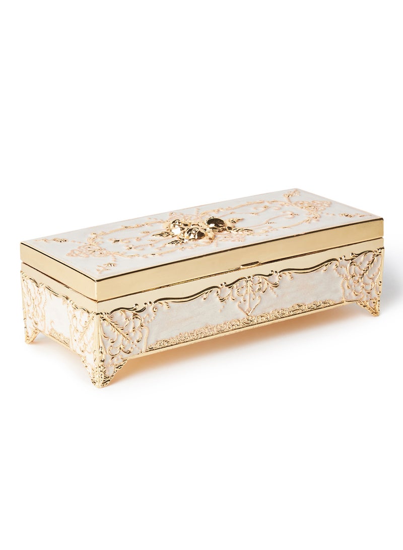 Al Jaber Attractive Jewelry Box Golden - Image 2