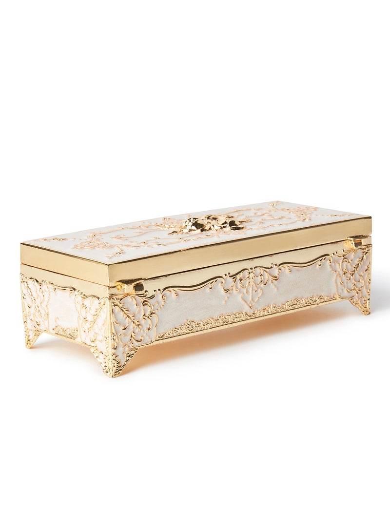 Al Jaber Attractive Jewelry Box Golden - Image 3