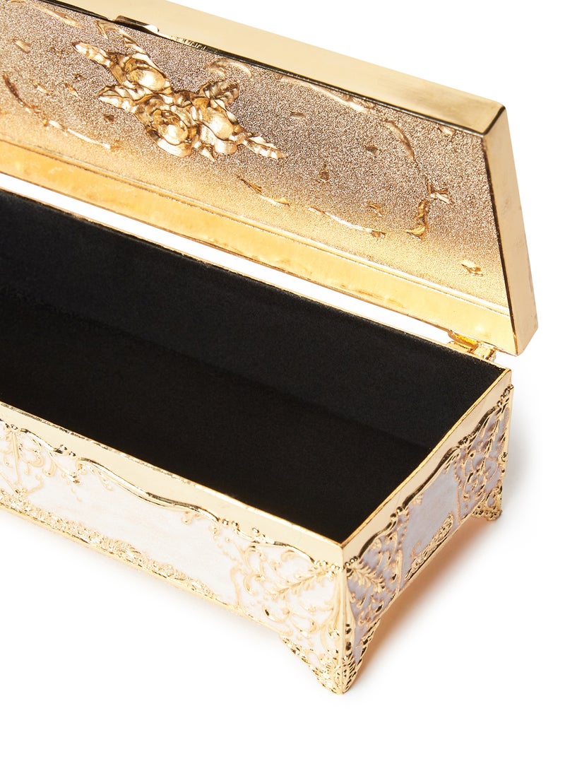 Al Jaber Attractive Jewelry Box Golden - Image 4