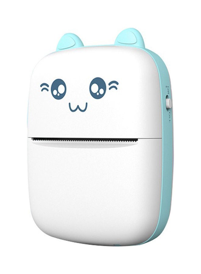 طابعة للجيب أبيض/أخضر - Image 2