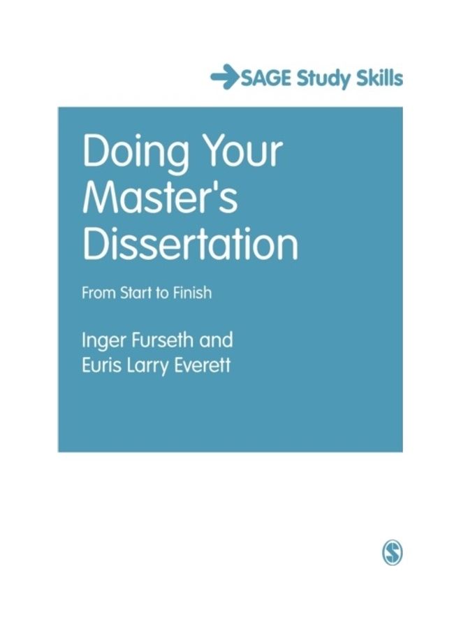 Doing Your Master's Dissertation: From Start To Finish Paperback English by Inger Furseth - 41358 
