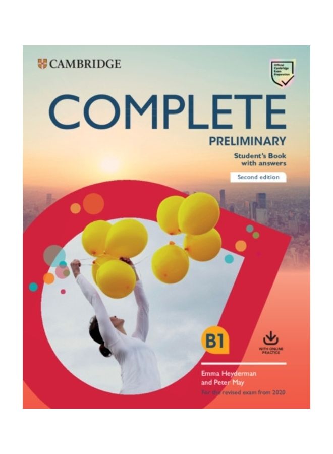 Complete Preliminary Student's Book With Answers Hardcover English by Emma Heyderman