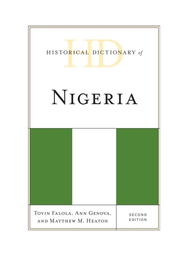 Historical Dictionary Of Nigeria hardcover english