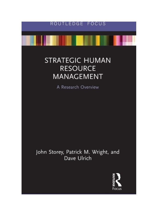Strategic Human Resource Management: A Research Overview Hardcover English by John Storey - 43550 