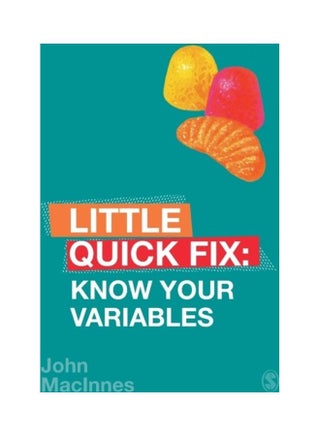 Know Your Variables: Little Quick Fix paperback english - v1611288222/N41489930A_1