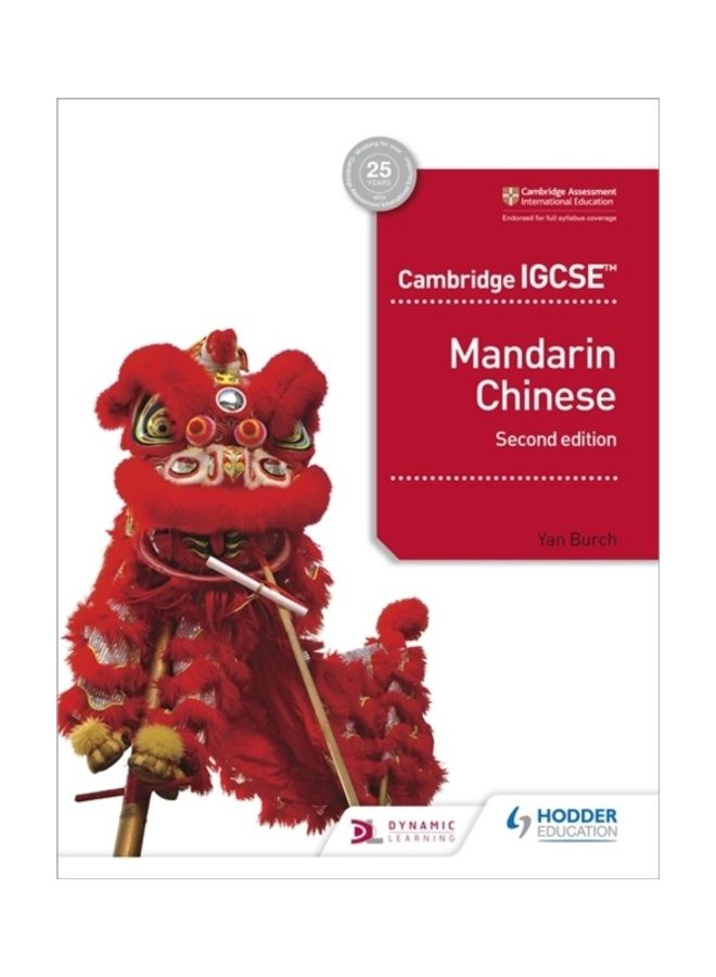 Cambridge IGCSE Mandarin Chinese Student's Book 2nd Edition paperback english 
