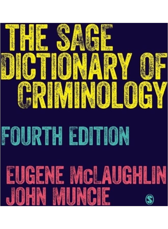 قاموس ساج لعلم الجريمة