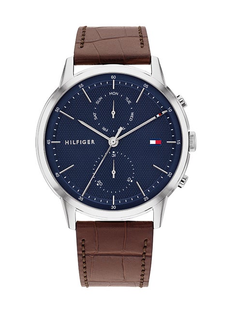 Men's Leather Analog Wrist Watch 1710436