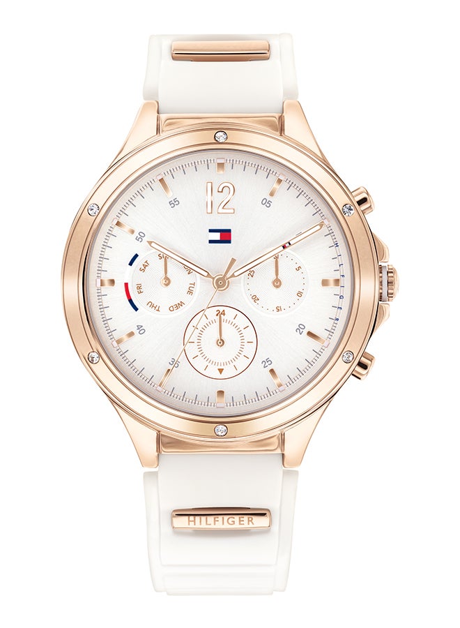 TOMMY HILFIGER Women's Silicone Analog Wrist Watch 1782280  - Image 1