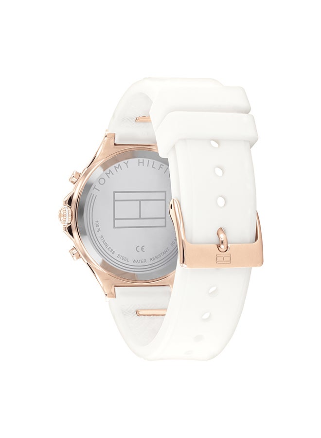 TOMMY HILFIGER Women's Silicone Analog Wrist Watch 1782280  - Image 2