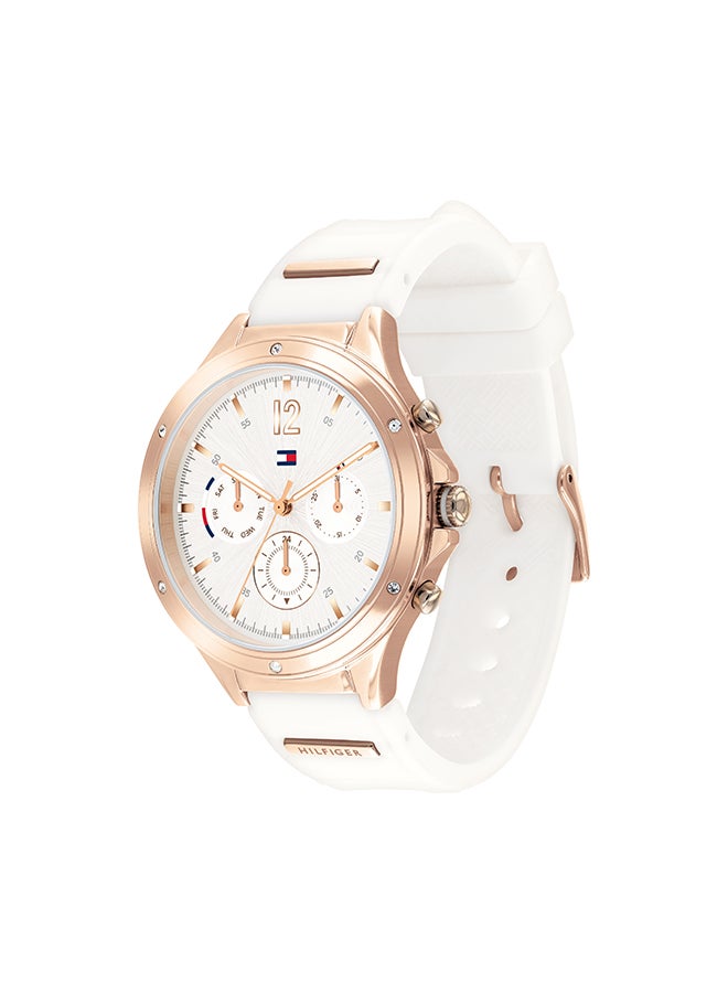 TOMMY HILFIGER Women's Silicone Analog Wrist Watch 1782280  - Image 3
