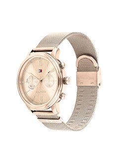 TOMMY HILFIGER Women's Blake Round Shape Stainless Steel Analog Wrist Watch 38 mm - Carnation Gold - 1782303  - Image 5