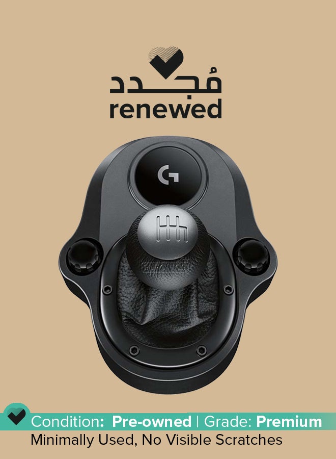 Logitech Renewed - Driving Force Shifter - Black  - Image 1