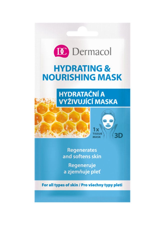Dermacol Hydrating And Nourishing Tissue Mask 15ml  - Image 1