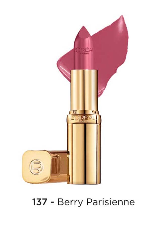 L'OREAL PARIS - Color Riche Shine Lipstick 137 Berry Parisienne - Image 1