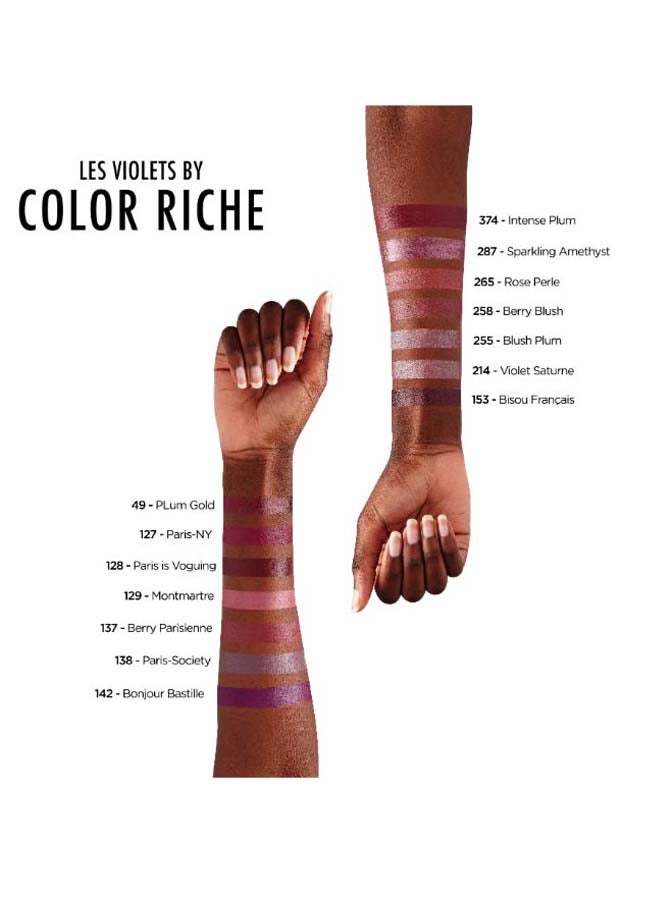 L'OREAL PARIS - Color Riche Shine Lipstick 137 Berry Parisienne - Image 1