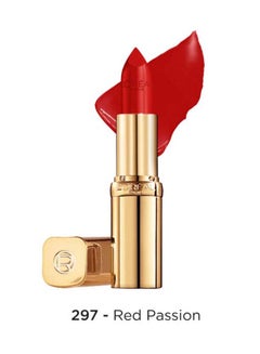 L'OREAL PARIS Color Riche Lipstick Satin 297 Red Passion  - Image 3