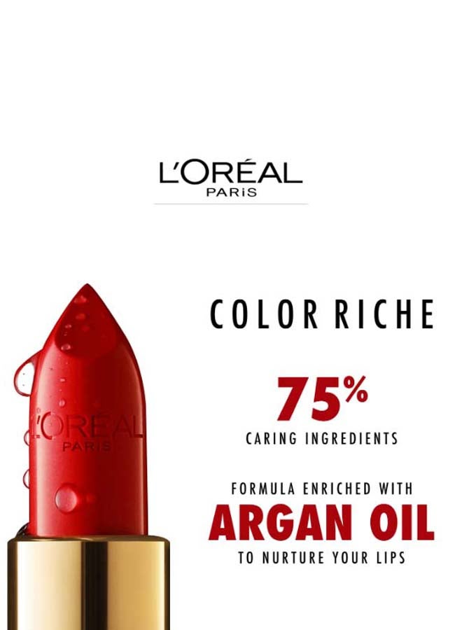 L'OREAL PARIS - Color Riche Lipstick Satin 297 Red Passion - Image 1