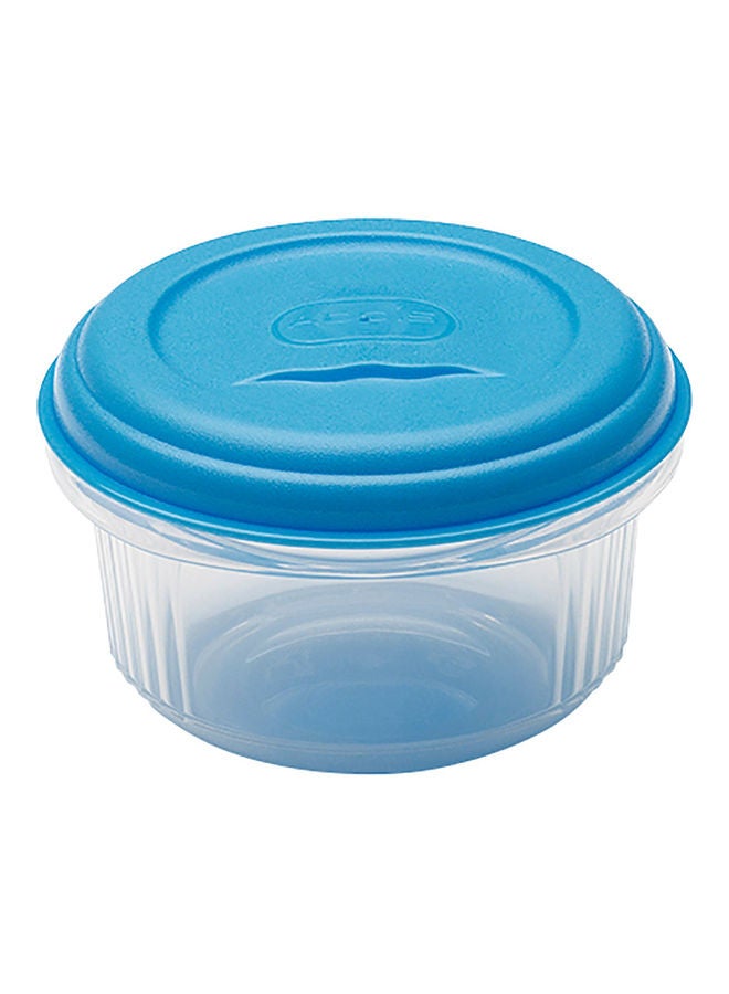 Addis - Round Food Saver Blue/Clear 200ml - Image 1