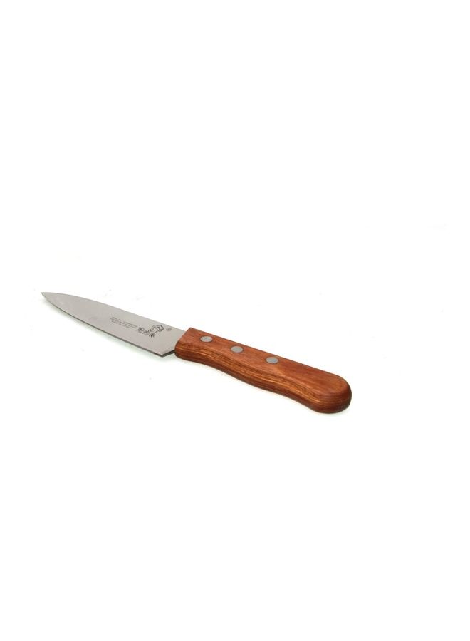 Generic - Cook Knife Silver/Brown 5inch - Image 1