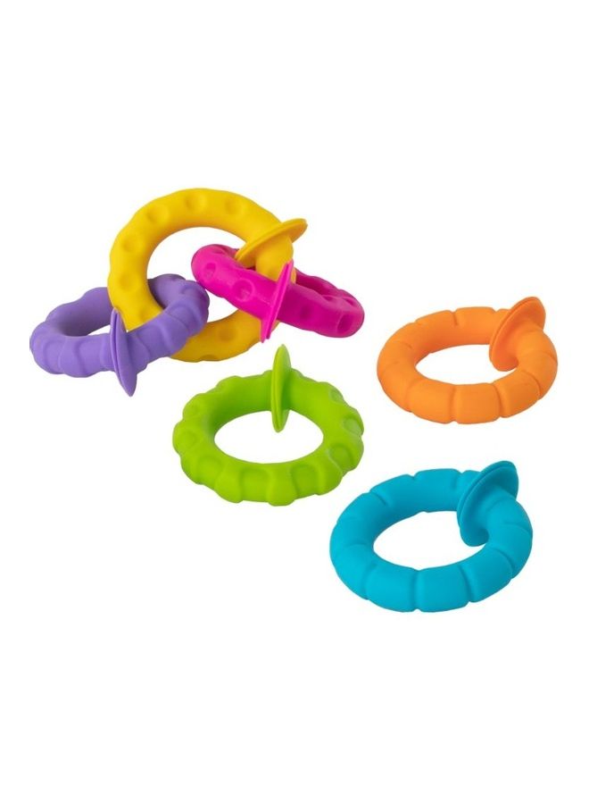 Fat Brain Toys Pipsquigz Ringlets Baby Toy - Image 1