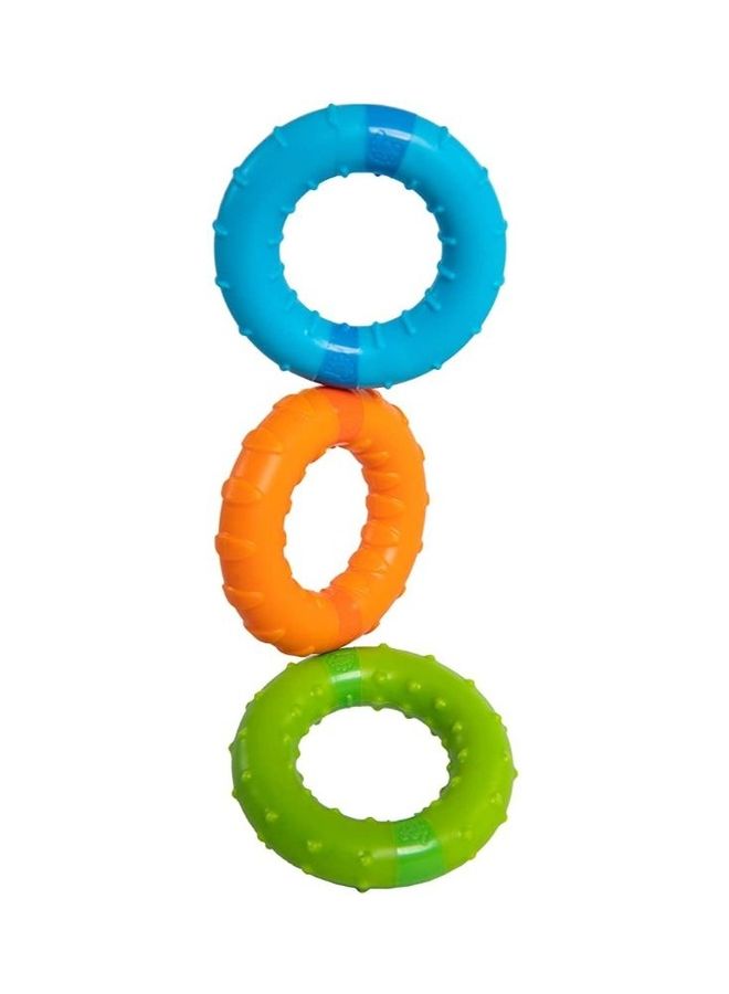 Fat Brain Toys - Silly Rings Baby Toy - Image 1