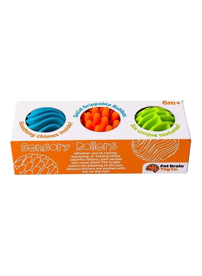 Fat Brain Toys Sensory Rollers Baby Toy - Image 3