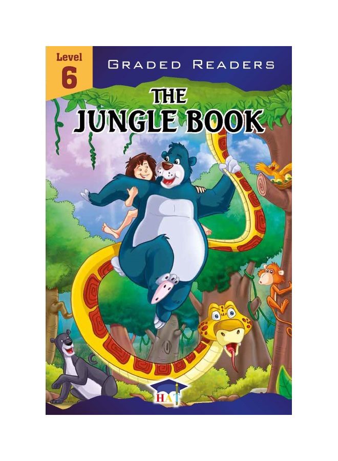 Graded English Readers Level 6 : The Jungle Book Paperback English