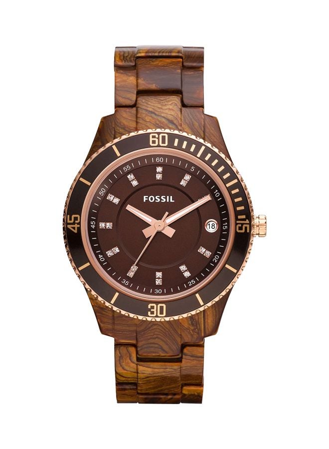 FOSSIL Women's Stella Analog Watch Es3088  - Image 1