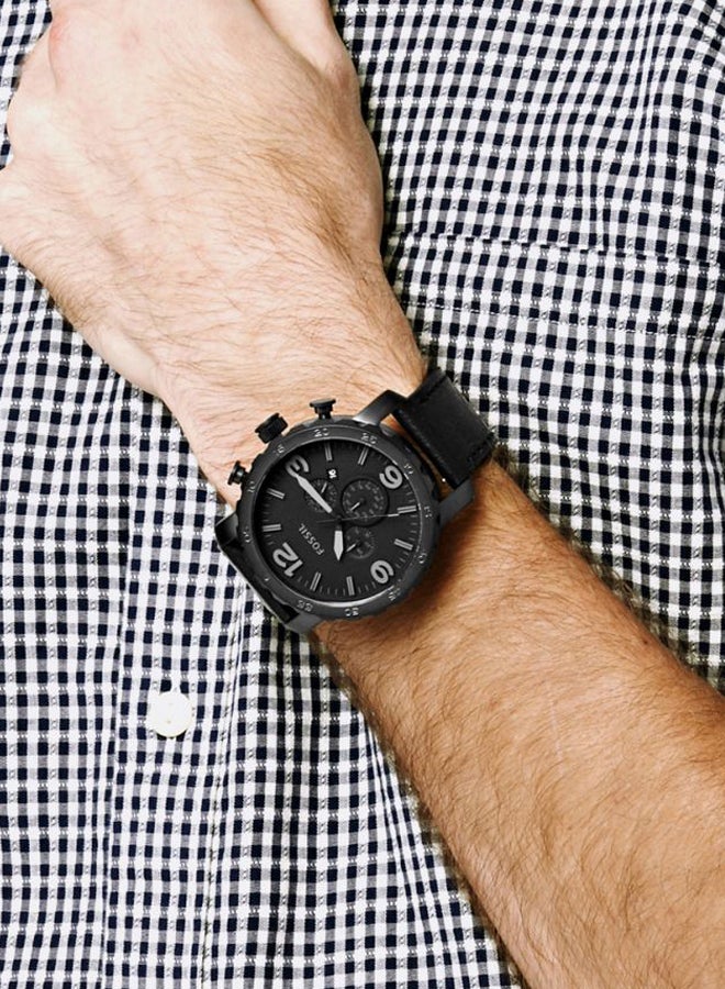 FOSSIL men Nate Chronograph Watch JR1354  - Image 4