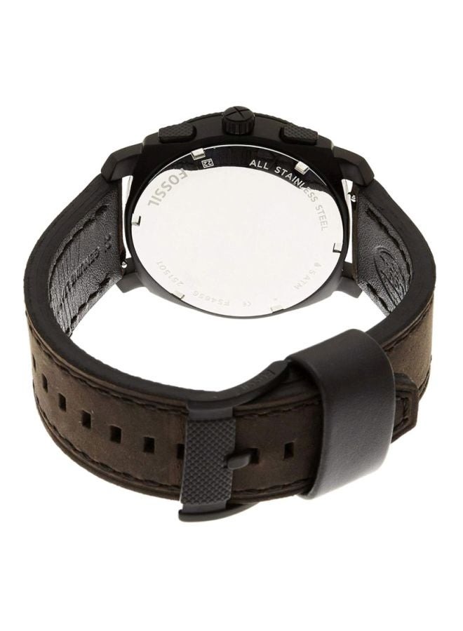 FOSSIL Men's Water Resistant Chronograph Watch Fs4656p  - Image 2
