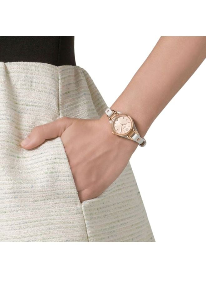 FOSSIL - Women's Water Resistant Analog Watch ES3265 - 26 mm - White - Image 1
