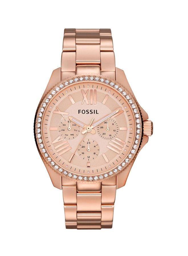 FOSSIL women Cecile Water Resistant Chronograph Watch Am4483  - Image 1
