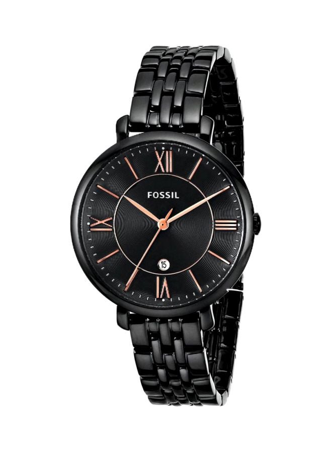 FOSSIL - Women's Jacqueline Water Resistant Analog Watch Es3614 - Image 1